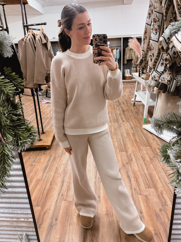 Bleu + Co 2 Piece Knit Set
