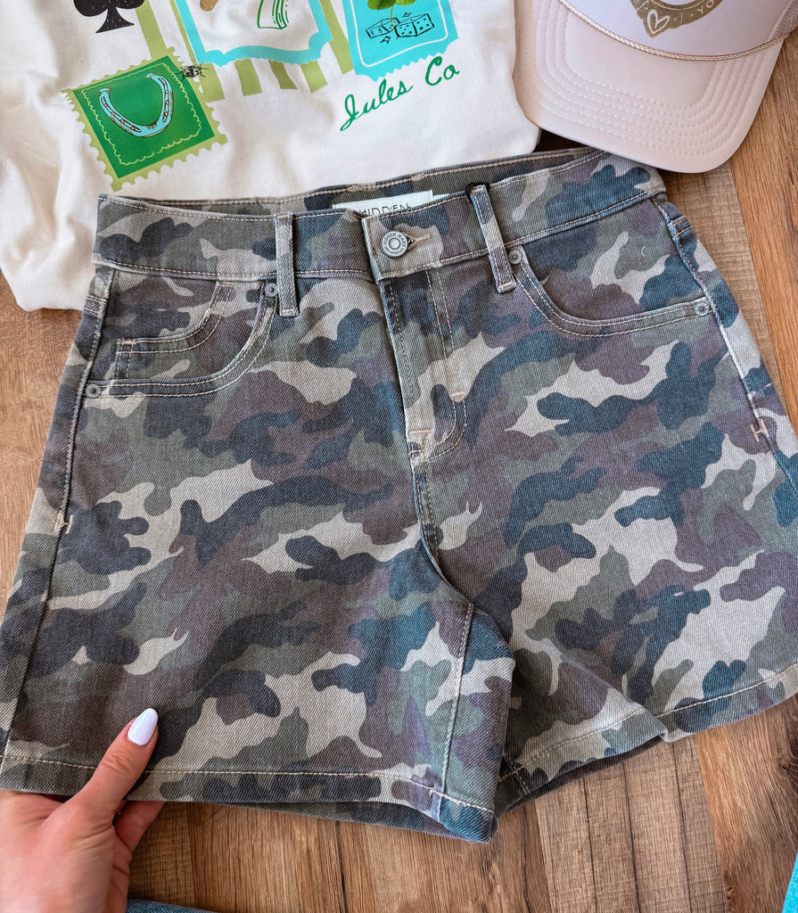 Hidden Logan Camo Shorts