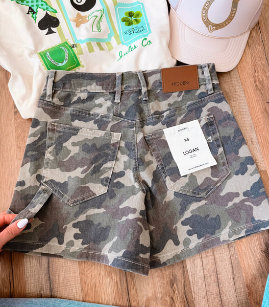 Hidden Logan Camo Shorts