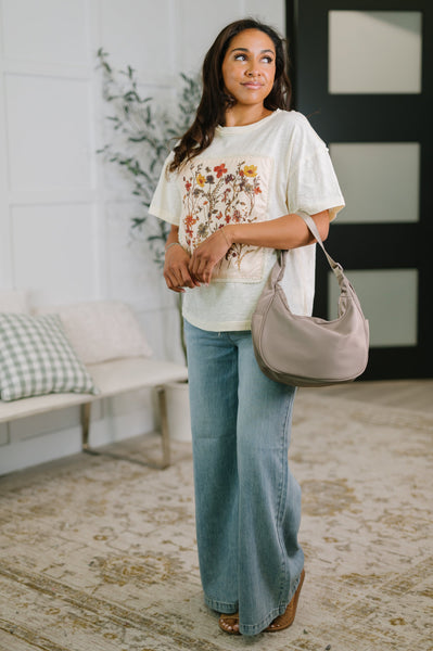 Online Exclusive | Knee Deep in Flowers Graphic Tee