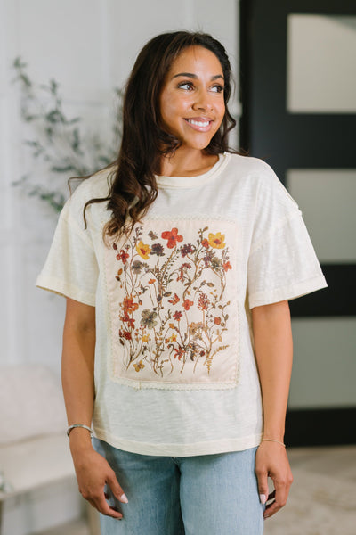 Online Exclusive | Knee Deep in Flowers Graphic Tee