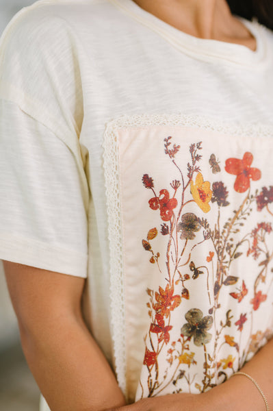 Online Exclusive | Knee Deep in Flowers Graphic Tee
