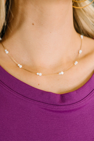 Online Exclusive | Delicate Beaded Necklace