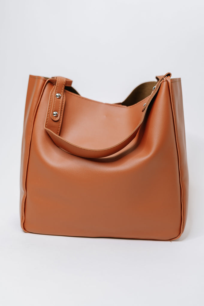 Online Exclusive | My Whole Life Shoulder Bag in Camel