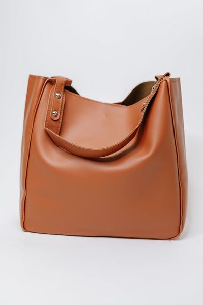 Online Exclusive | My Whole Life Shoulder Bag in Camel