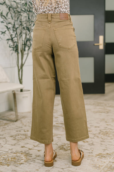 Online Exclusive | Nancy High Waist Wide Leg Ankle Jean with Vintage Front Yoke