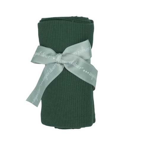 Smoke Pine Waffle Knit Swaddle