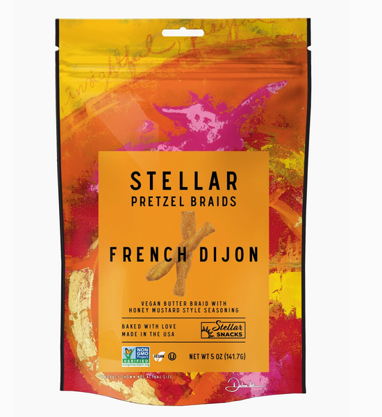 Stellar Pretzel Braids- French Dijon- 5oz