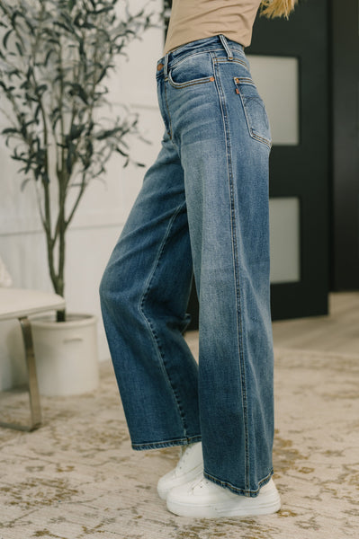 Online Exclusive | Judy Blue Shayla High Waist Retro Wide