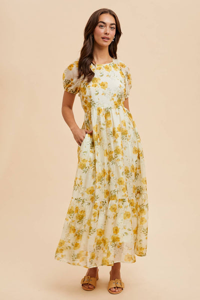Dress Up, Buttercup Floral Maxi Dress