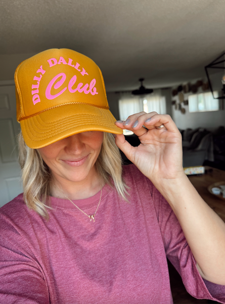 Dilly Dally Club [Puff Print] Hat