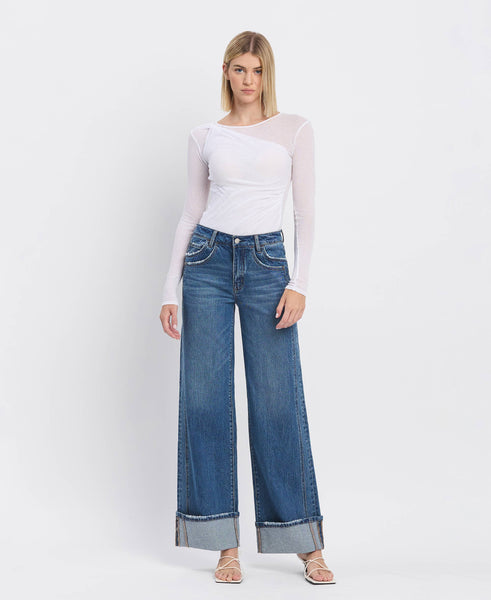 The Emerson Wide Leg Jeans