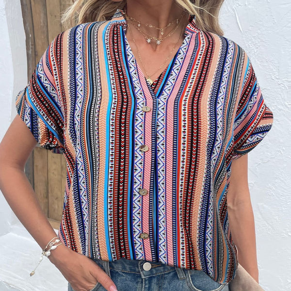Read Between The Lines Striped Top