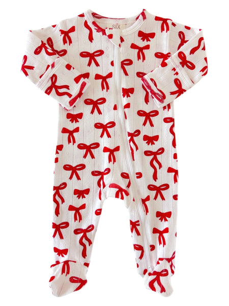Organic Cotton Bows Sleeper