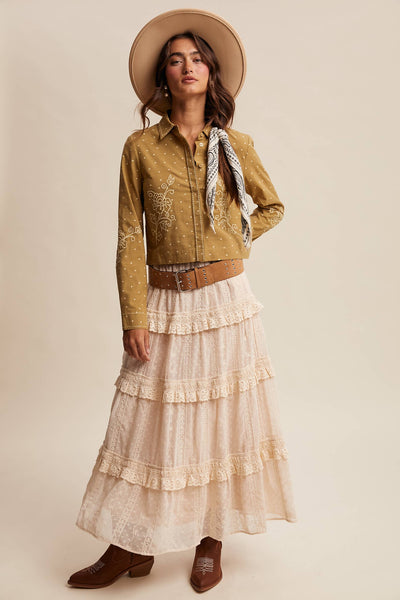 The Safford Embroidered Cotton Shirt