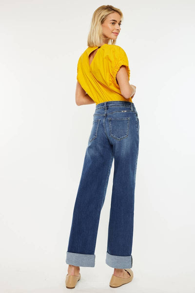 The Kolby High Rise Wide Leg Jeans