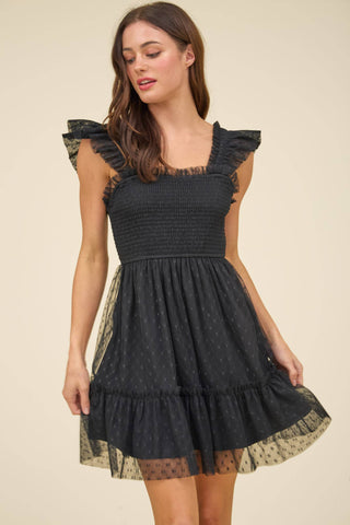 The Little Black Chiffon Dress