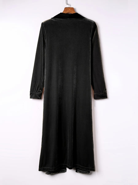 Online Exclusive | Long Velvet Blazer [8 Colors]