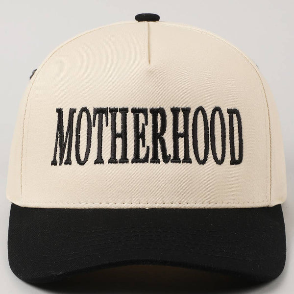 Motherhood Embroidered Trucker Hat
