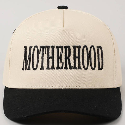 Motherhood Embroidered Trucker Hat