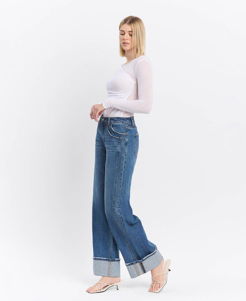The Emerson Wide Leg Jeans