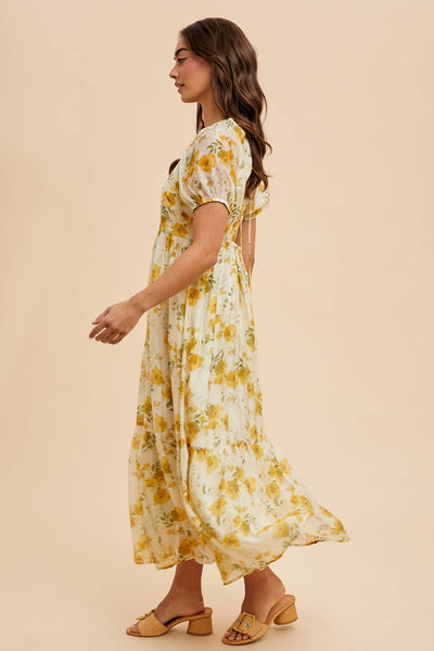 Dress Up, Buttercup Floral Maxi Dress