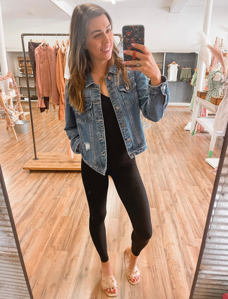 Ribbed Spandex Jumpsuit