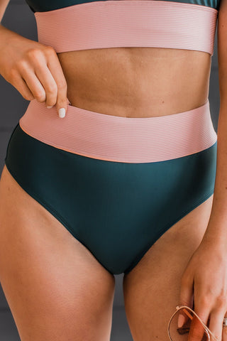 Sunkissed Ribbed Bikini Bottoms