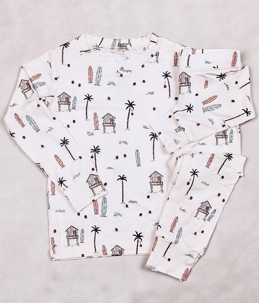 Surfs Up 2 Piece Bamboo Pajamas
