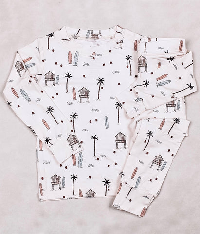 Surfs Up 2 Piece Bamboo Pajamas