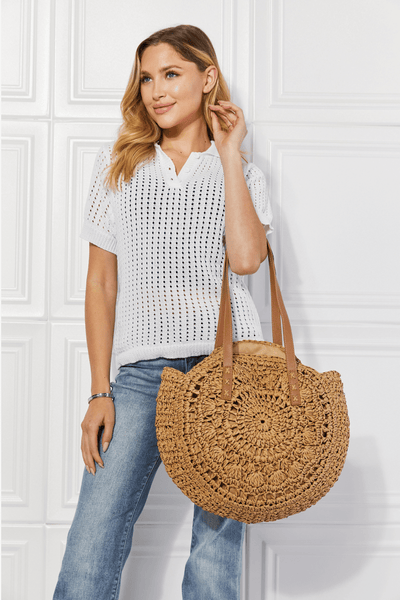 C'est La Vie Crochet Handbag