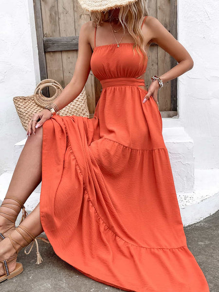 Cutout Clementine Maxi Dress