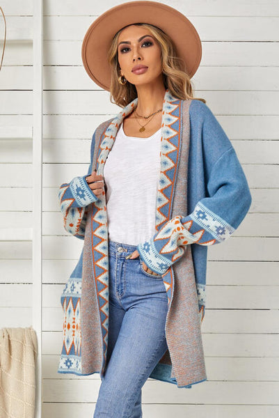 So This Is Love Aztec Cardigan [5 Colors]