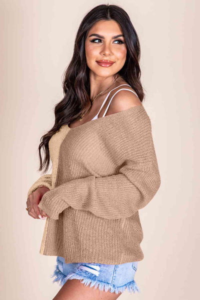 True Love V-Neck Lightweight Sweater [3 Colors]