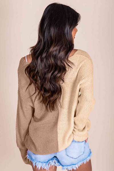 True Love V-Neck Lightweight Sweater [3 Colors]