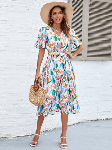 Easy to Love Flutter Sleeve Dress