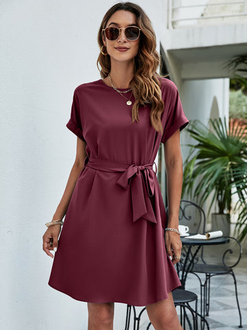 Belted Mini Dress {3 Colors}