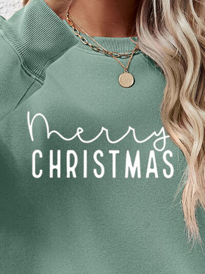 Merry Christmas Graphic Sweatshirt [9 Colors]