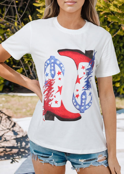 American Made Cowboy Boots Graphic Tee