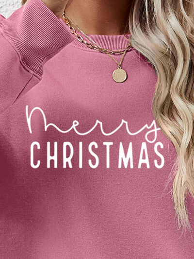 Merry Christmas Graphic Sweatshirt [9 Colors]