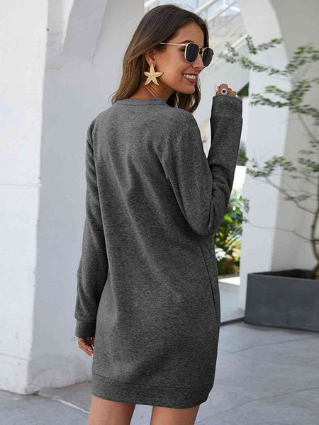 Can't Be Beat Sweatshirt Dress [5 Colors]
