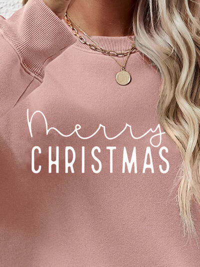 Merry Christmas Graphic Sweatshirt [9 Colors]