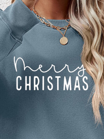 Merry Christmas Graphic Sweatshirt [9 Colors]