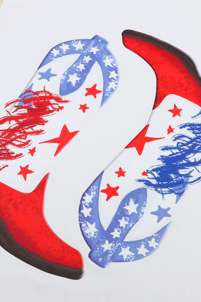 American Made Cowboy Boots Graphic Tee