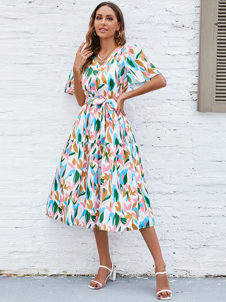 Easy to Love Flutter Sleeve Dress