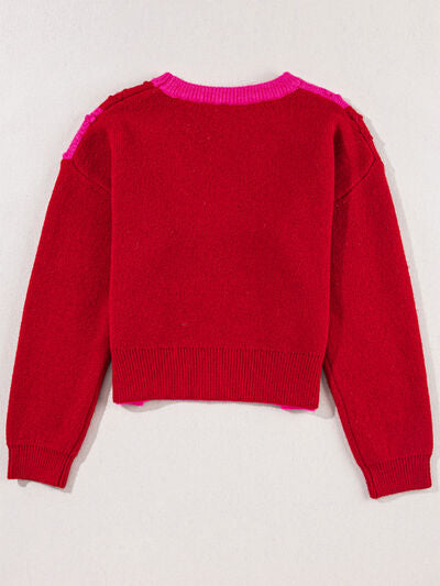 Check Yes Or No, Valentine Sweater