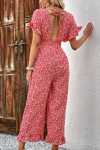 Sunday Brunchin' Ruffled Jumpsuit