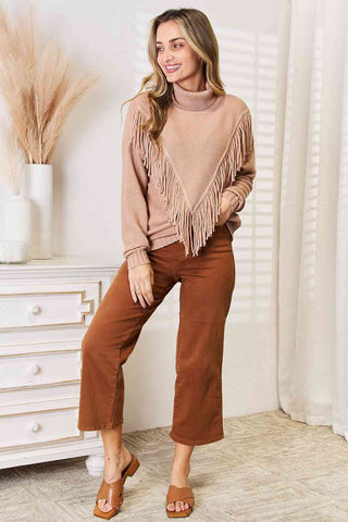 The Ainsley Fringe Sweater