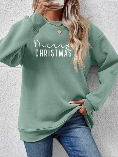 Merry Christmas Graphic Sweatshirt [9 Colors]