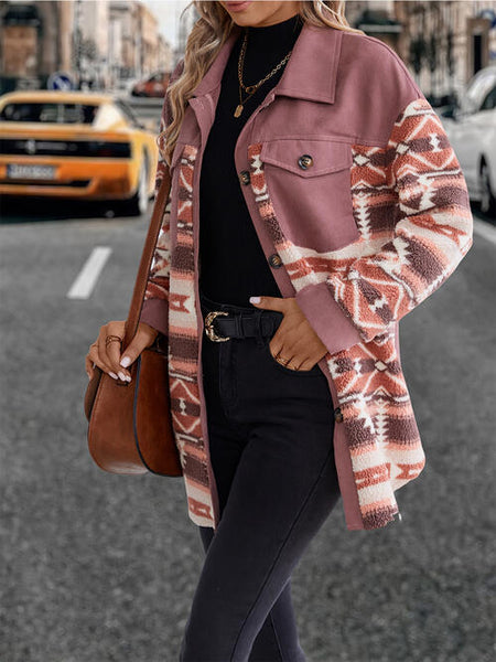 Aztec Button Down Jacket